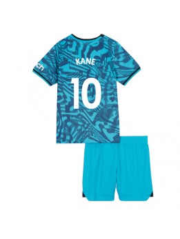 Tottenham Hotspur Harry Kane #10 Ausweichtrikot für Kinder 2022-23 Kurzarm (+ Kurze Hosen)
